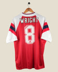 ARSENAL 1992/93 WRIGHT HOME SHIRT (L/XL) ADIDAS