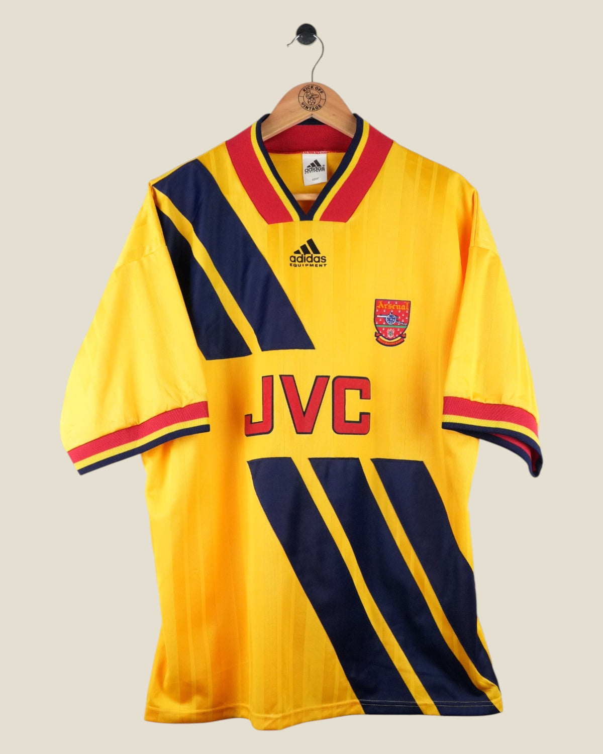 ARSENAL 1993/94 AWAY SHIRT (L) ADIDAS