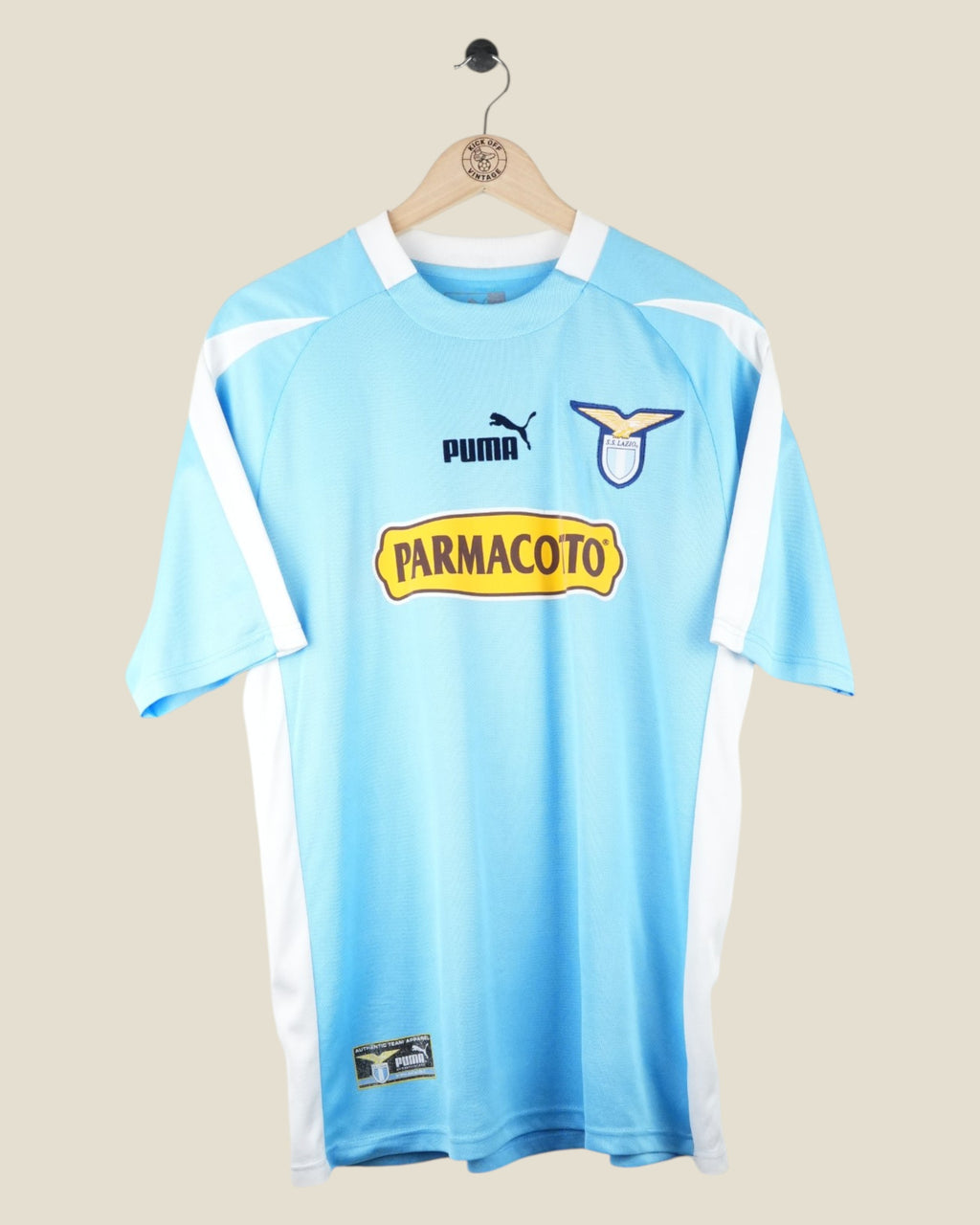 LAZIO 2003/04 FIORE HOME SHIRT (L) PUMA
