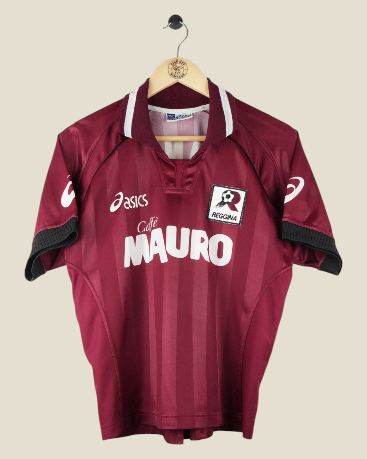REGGINA 2002/03 NAKAMURA HOME SHIRT (S) ASICS