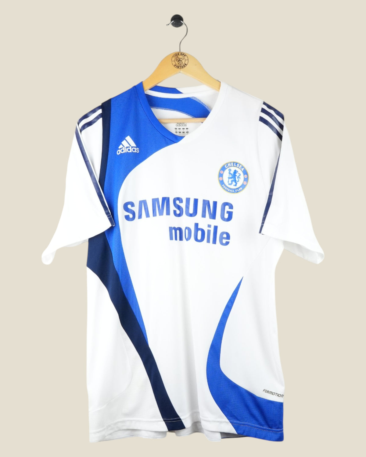 CHELSEA 2007/08 TRAINING SHIRT (L) ADIDAS