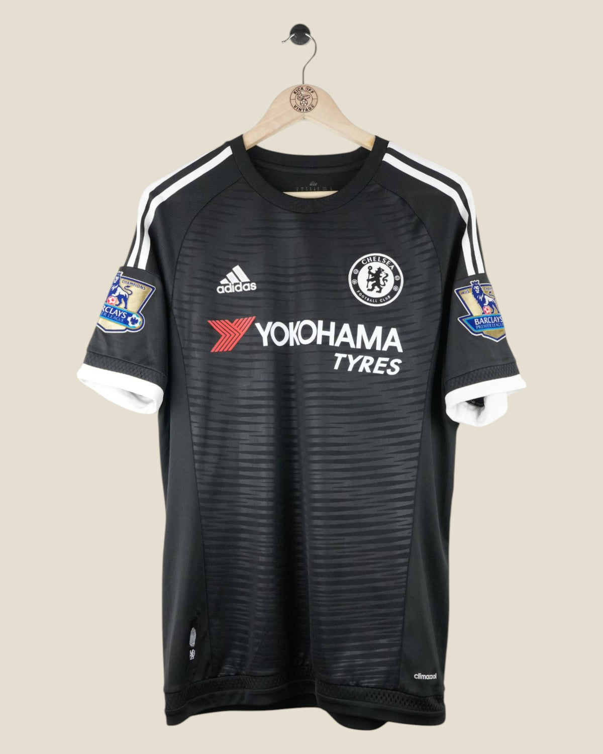 CHELSEA 2015/16 HAZARD THIRD SHIRT (M) ADIDAS