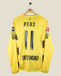 BORUSSIA DORTMUND 2017/18 REUS HOME MATCH ISSUED L/S SHIRT (M) PUMA