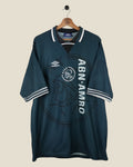AJAX 1995/96 AWAY SHIRT (XL) UMBRO