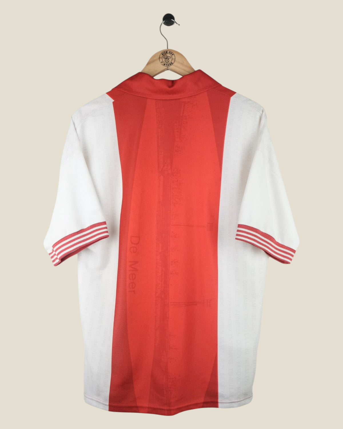 AJAX 1995/96 HOME DE MEER SHIRT (M) UMBRO