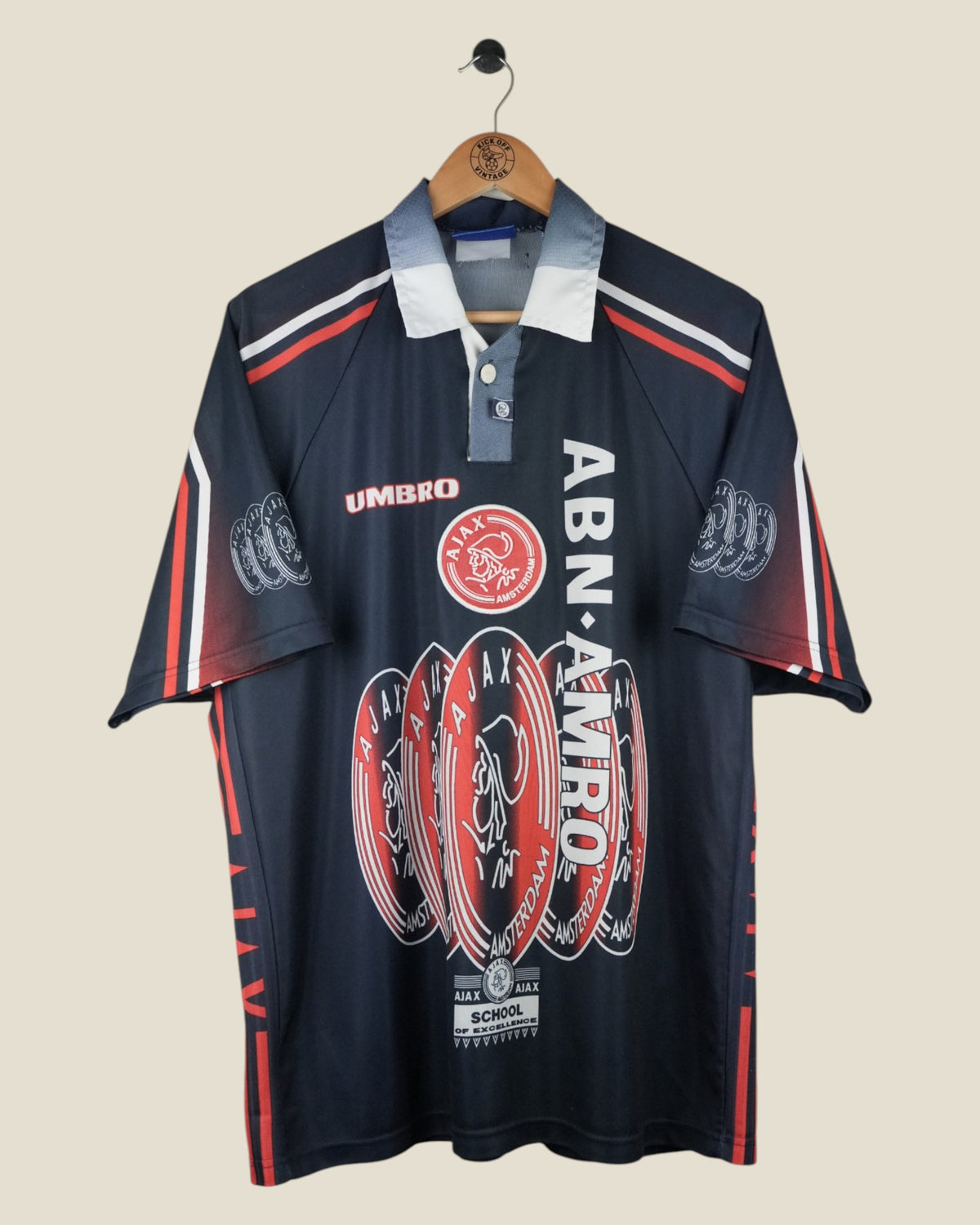 AJAX 1997/98 AWAY SHIRT (XXL) UMBRO