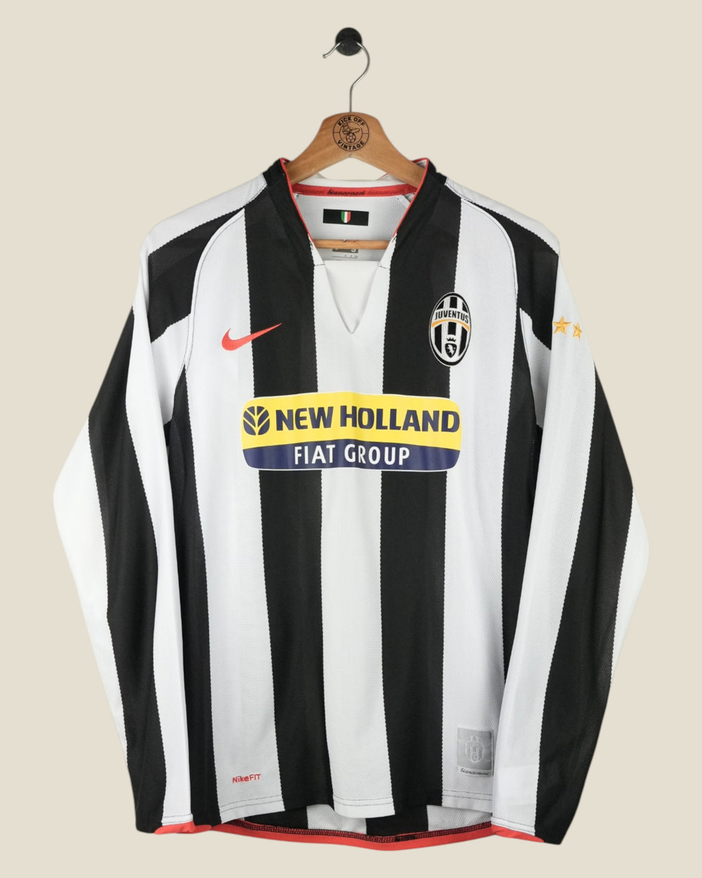 JUVENTUS 2007/08 DEL PIERO HOME L/S SHIRT (S) NIKE