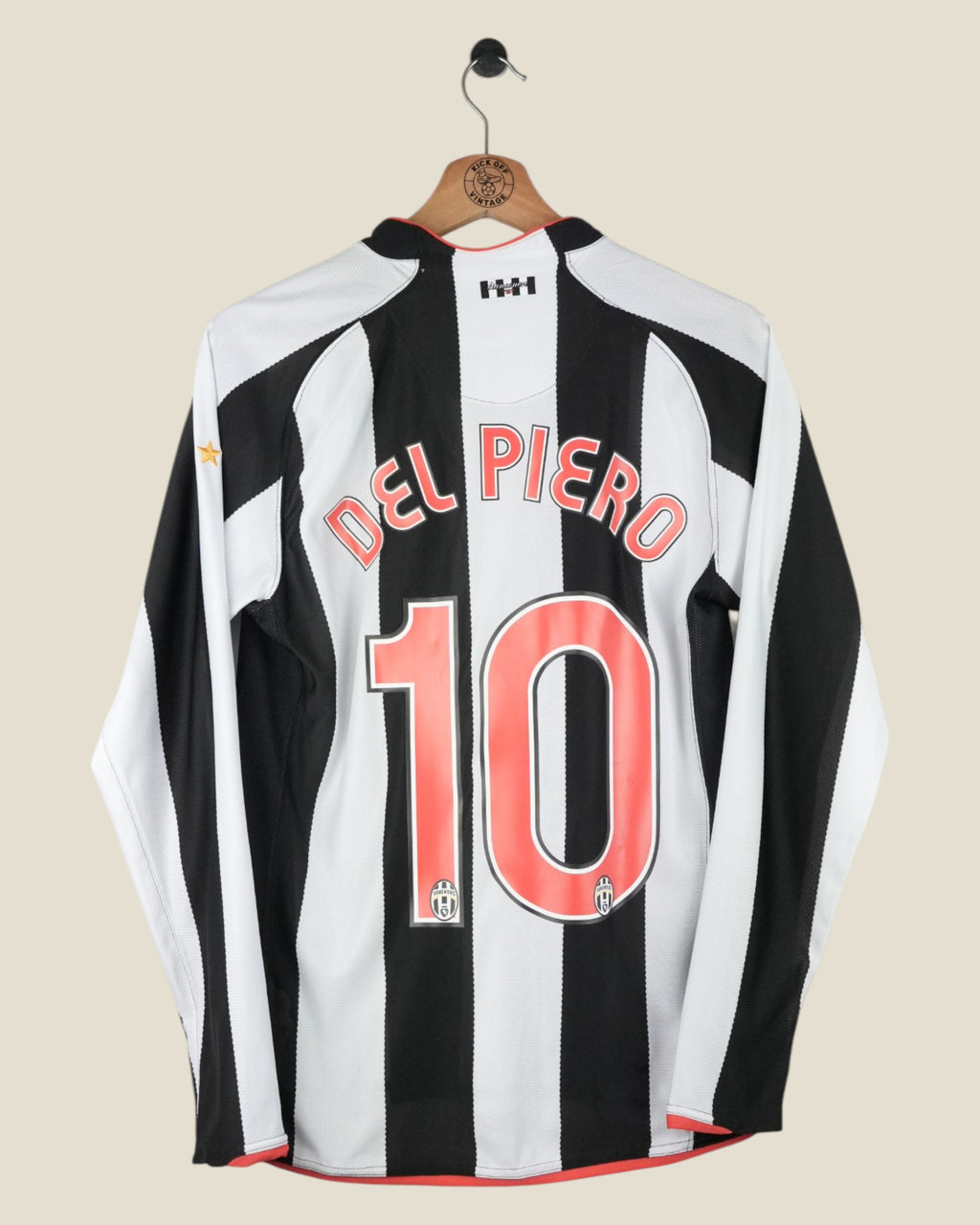 JUVENTUS 2007/08 DEL PIERO HOME L/S SHIRT (S) NIKE