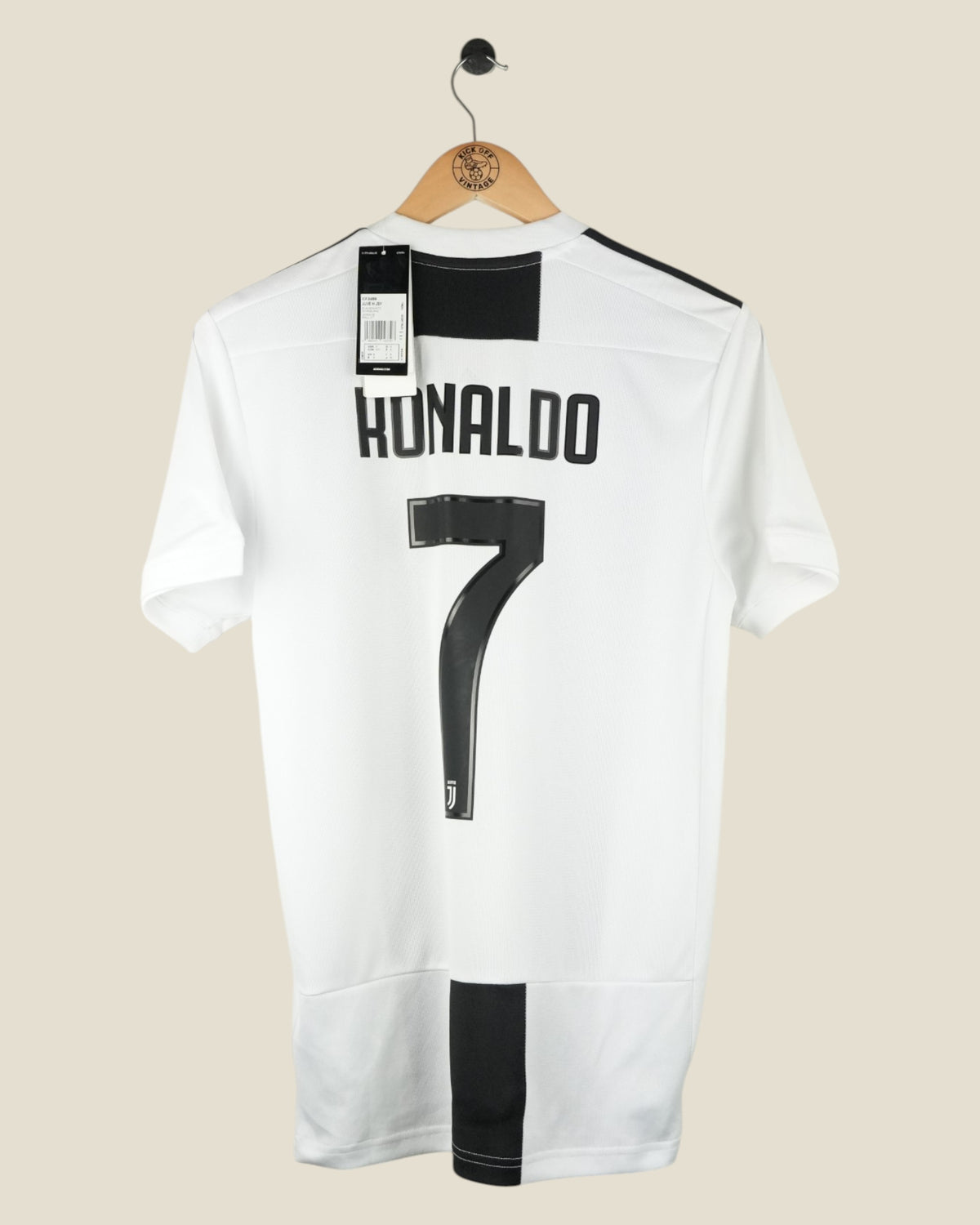 JUVENTUS 2018/19 RONALDO HOME SHIRT BNWT (S) ADIDAS