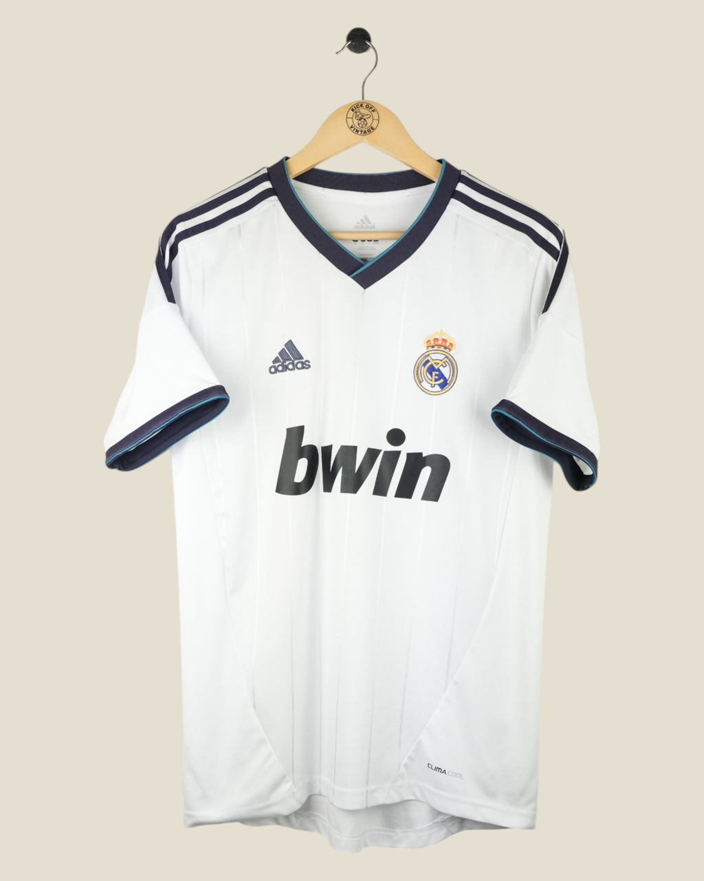 REAL MADRID 2012/13 KAKA HOME SHIRT (M) ADIDAS