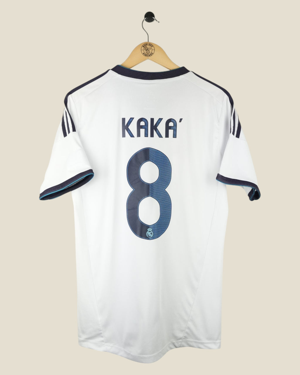 REAL MADRID 2012/13 KAKA HOME SHIRT (M) ADIDAS
