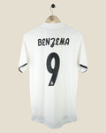 REAL MADRID 2018/19 BENZEMA HOME SHIRT (M) ADIDAS