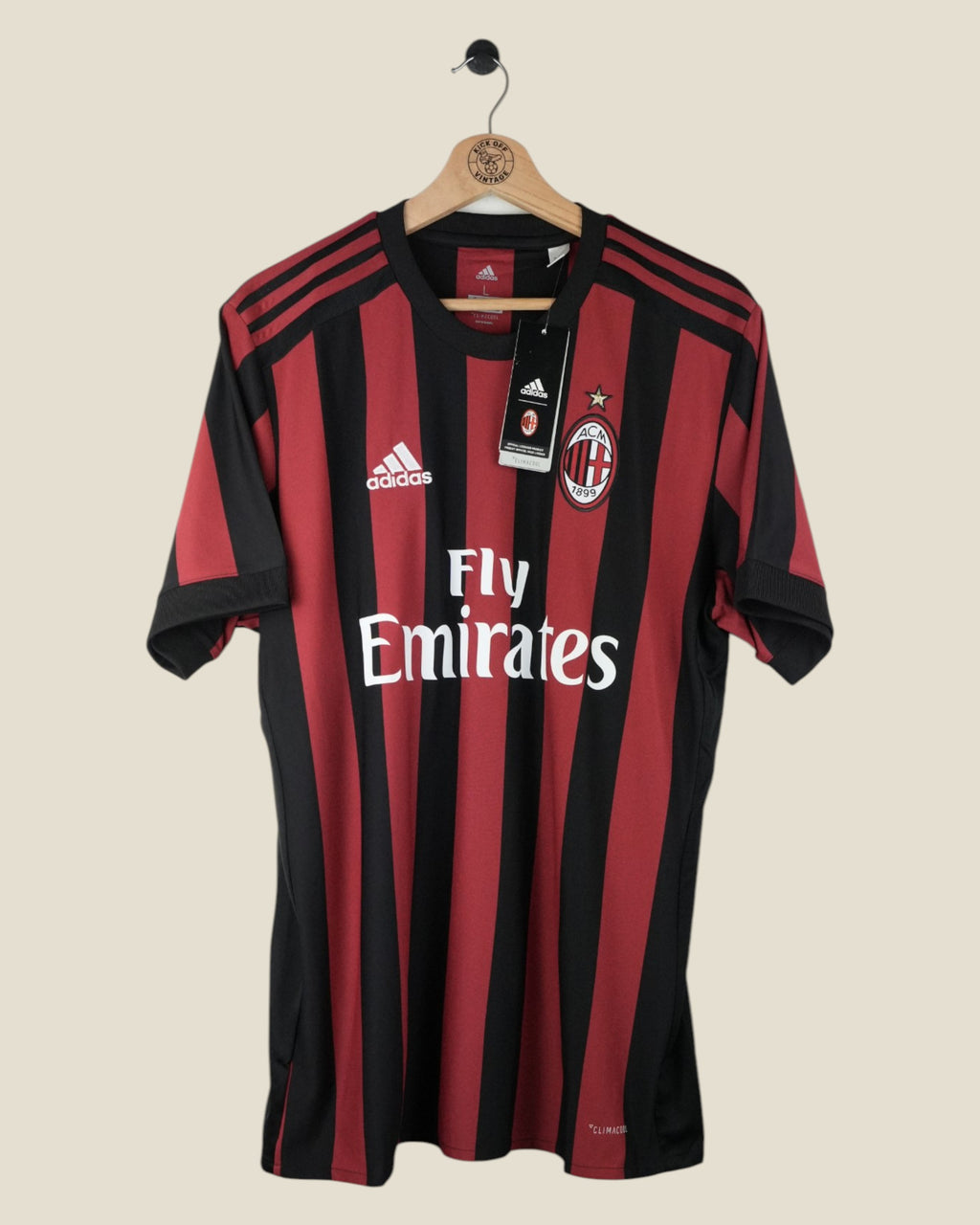 AC MILAN 2017/18 CALHANOGLU HOME SHIRT BNWT (L) ADIDAS