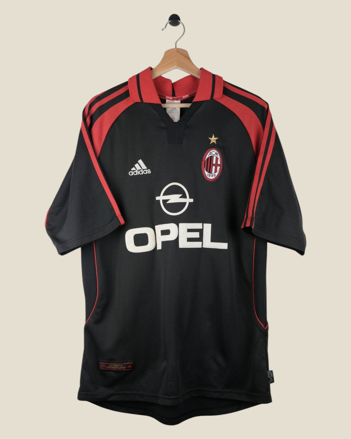 AC MILAN 2000/01 MALDINI THIRD SHIRT (L) ADIDAS