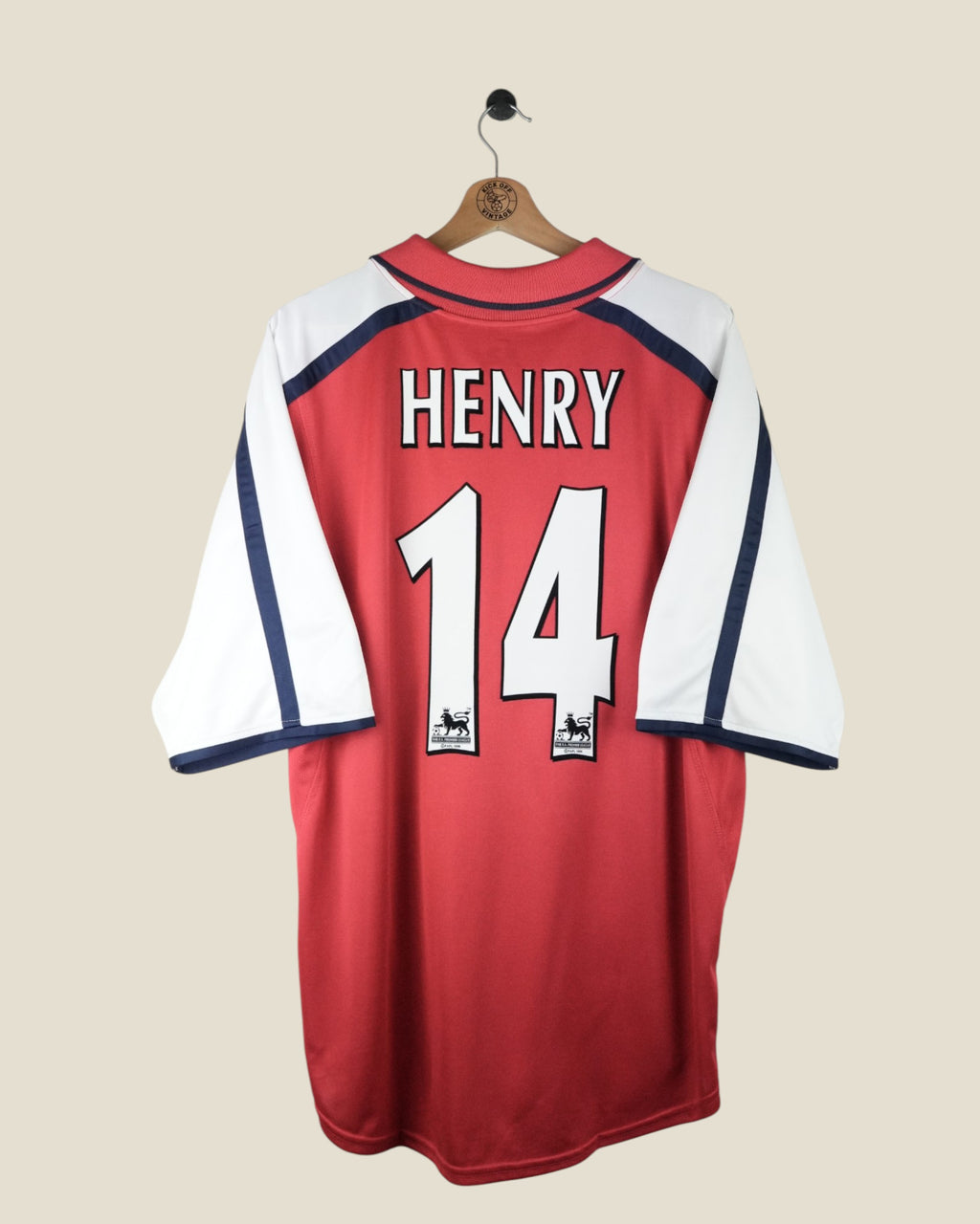 ARSENAL 2000/02 HENRY HOME SHIRT (XL) NIKE