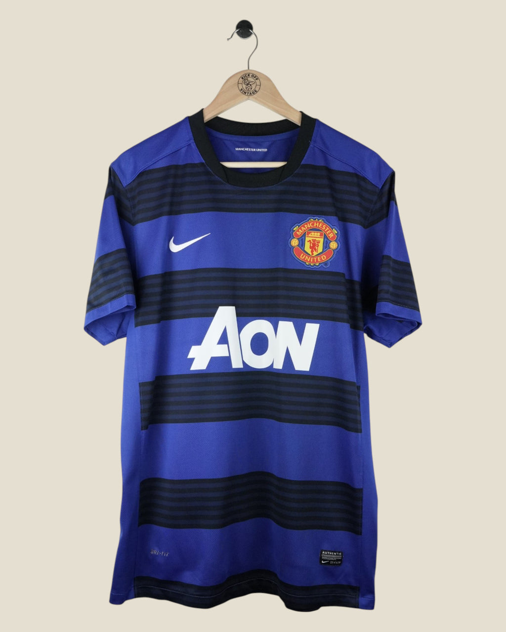 MANCHESTER UNITED 2011/12 ROONEY AWAY SHIRT (L) NIKE