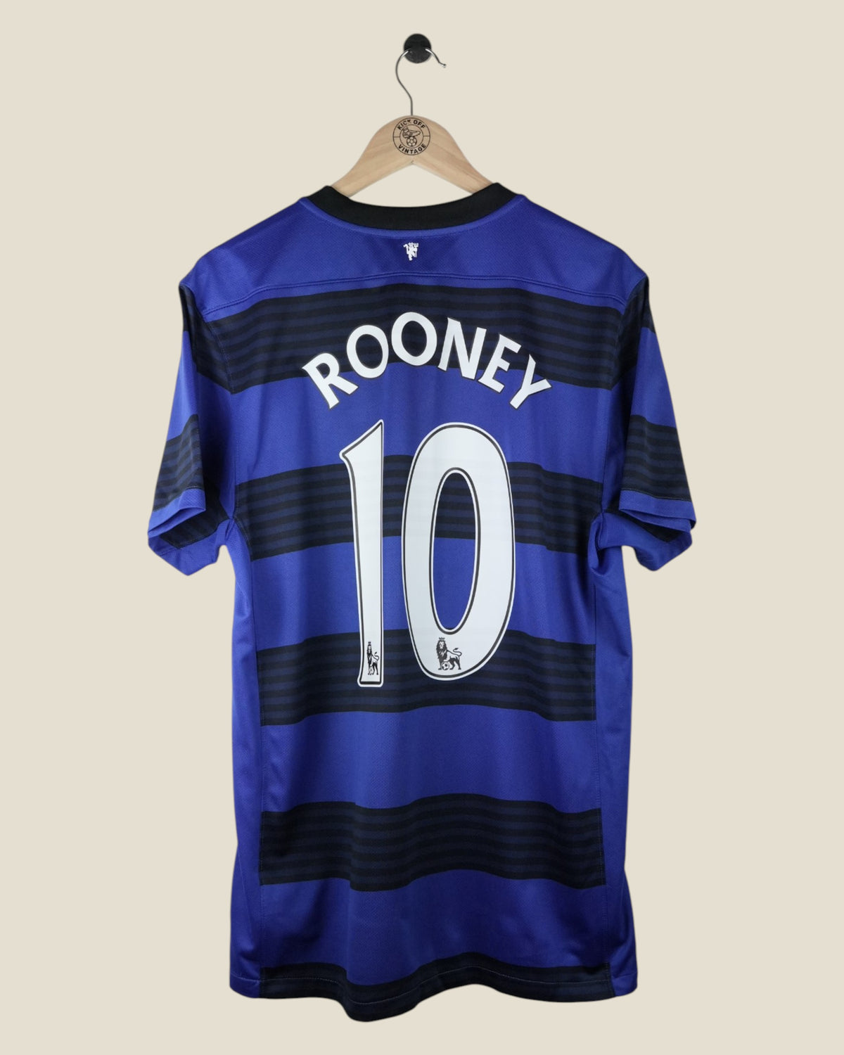 MANCHESTER UNITED 2011/12 ROONEY AWAY SHIRT (L) NIKE