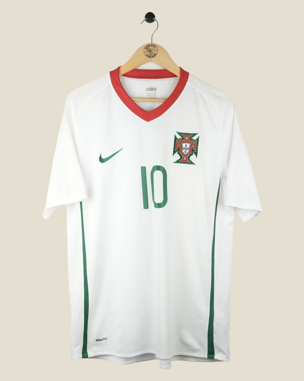 PORTUGAL 2008 MOUTINHO AWAY SHIRT (L) NIKE