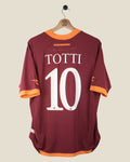 AS ROMA 2006/07 TOTTI HOME SHIRT (L) DIADORA