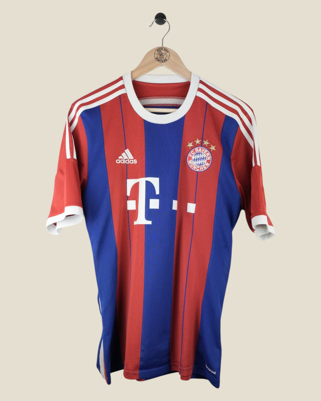 BAYERN MUNICH 2014/15 ROBBEN HOME SHIRT (M) ADIDAS