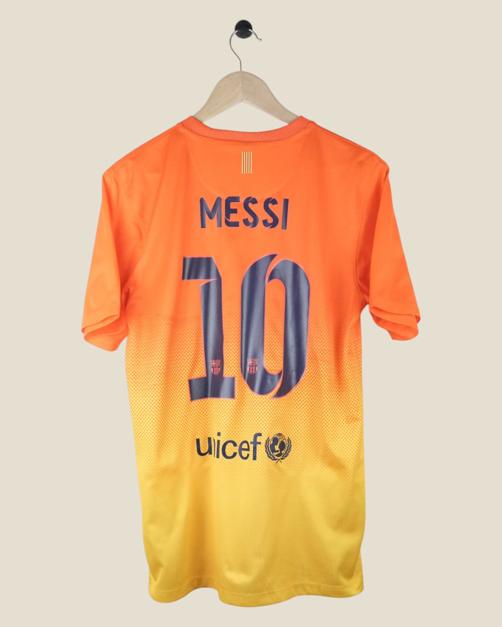 BARCELONA 2012/13 MESSI AWAY SHIRT (S) NIKE