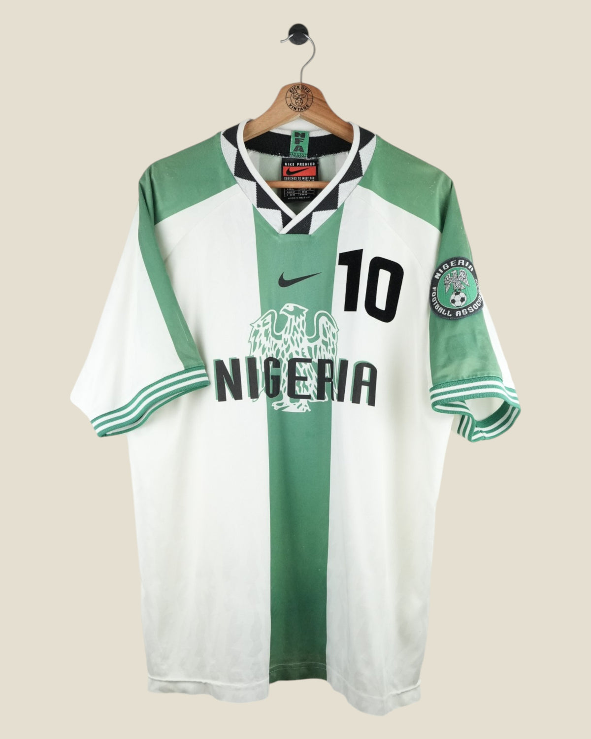 NIGERIA 1996 OKOCHA AWAY SHIRT (XL) NIKE
