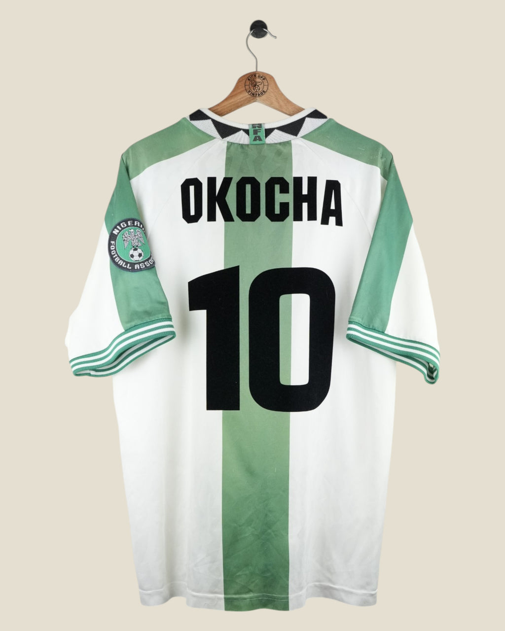 NIGERIA 1996 OKOCHA AWAY SHIRT (XL) NIKE