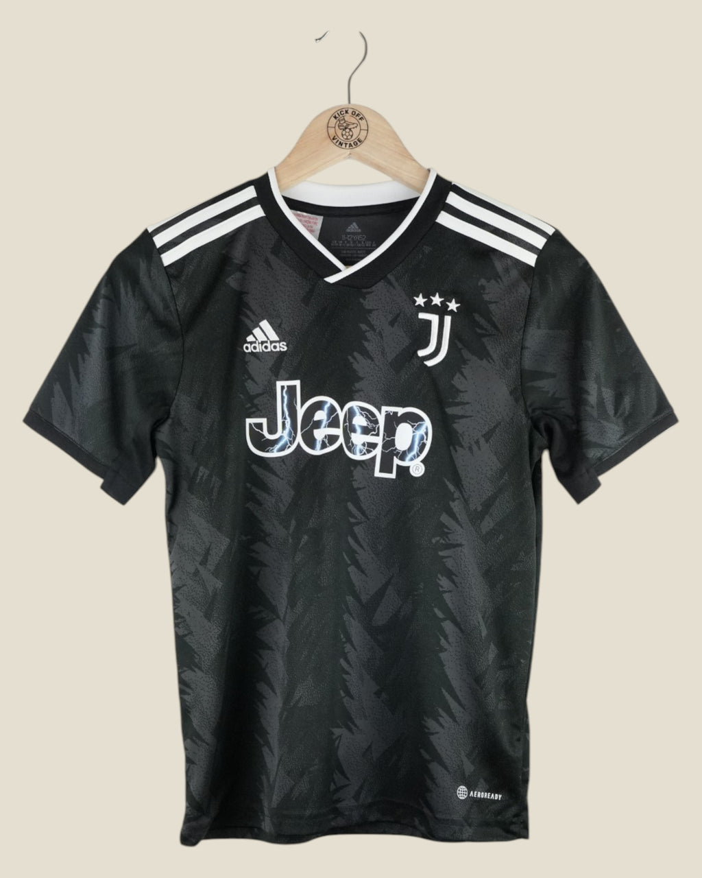 JUVENTUS 2022/23 AWAY SHIRT (KIDS M) ADIDAS