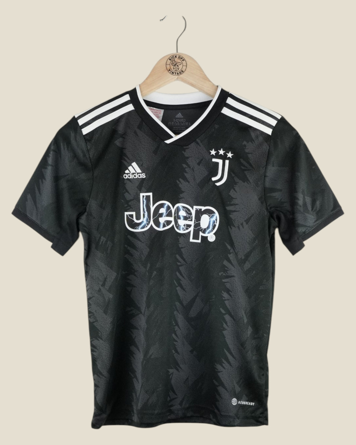 JUVENTUS 2022/23 AWAY SHIRT (KIDS M) ADIDAS