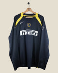 INTER MILAN 2005/06 TRAINING SHIRT L/S (XL) NIKE