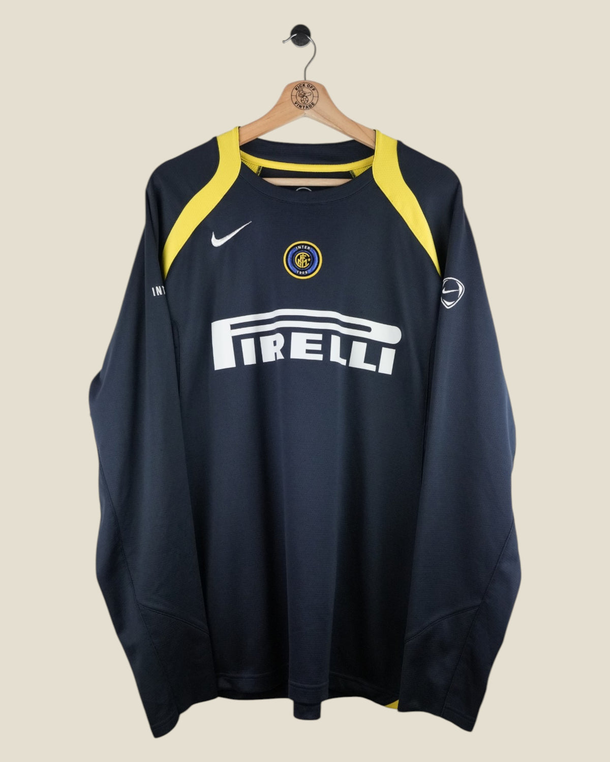 INTER MILAN 2005/06 TRAINING SHIRT L/S (XL) NIKE