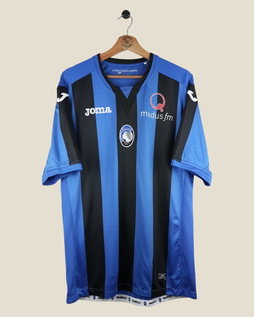 ATALANTA 2017/18 GOMEZ HOME SHIRT (XL) JOMA