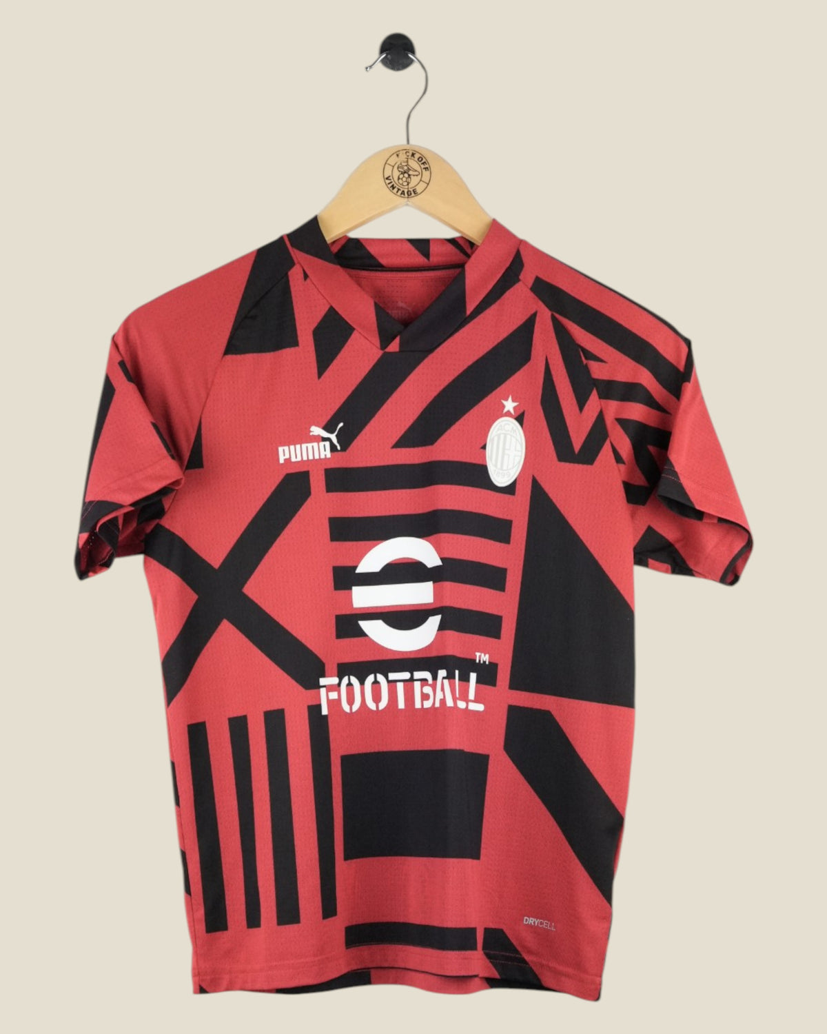 AC MILAN 2022/23 TRAINING SHIRT (KIDS M) PUMA