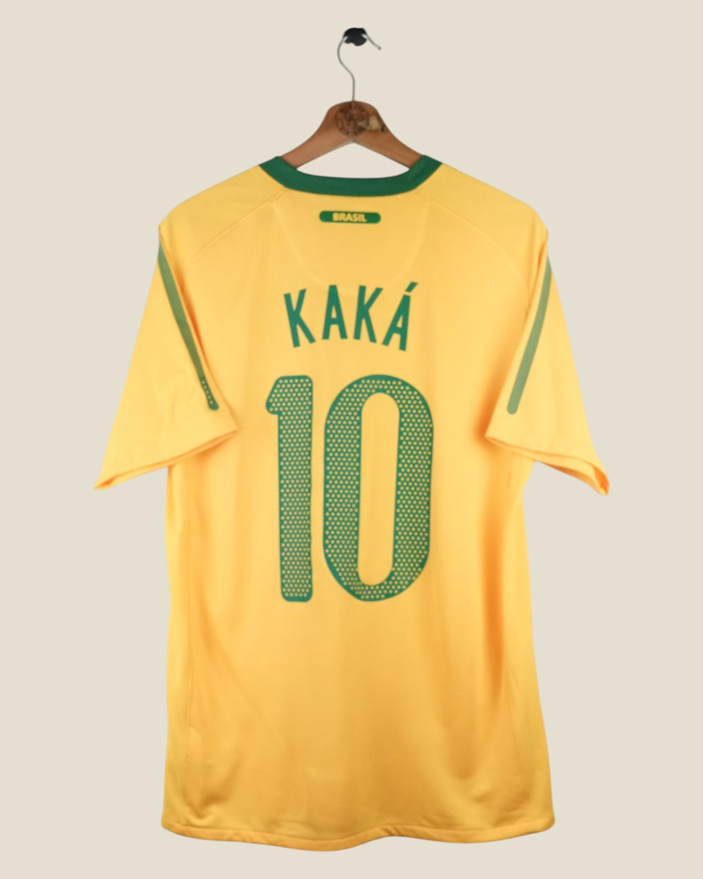 BRAZIL 2010 KAKA HOME SHIRT (M) NIKE