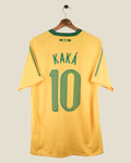 BRAZIL 2010 KAKA HOME SHIRT (M) NIKE