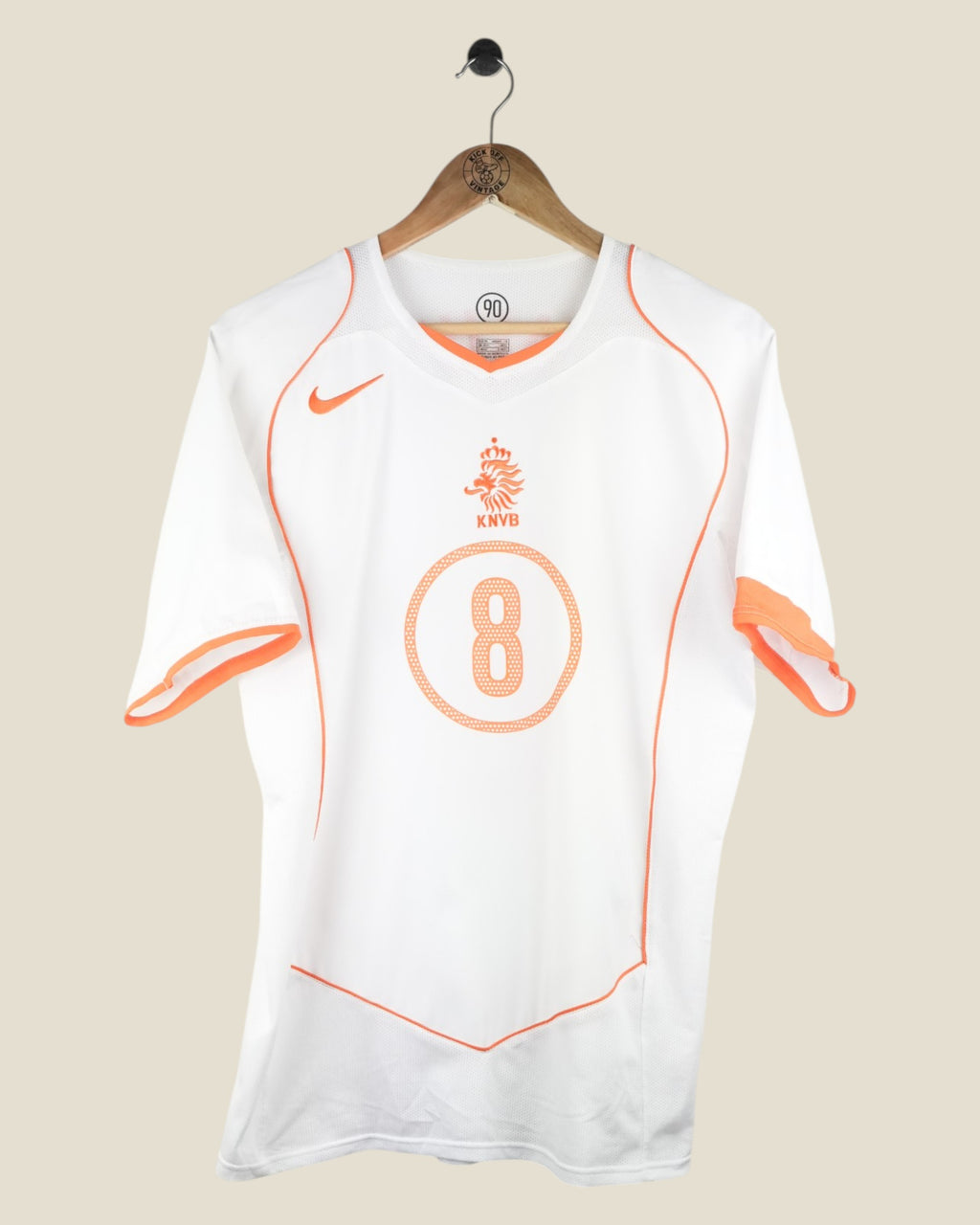 NETHERLANDS 2004 DAVIDS AWAY SHIRT (M) NIKE