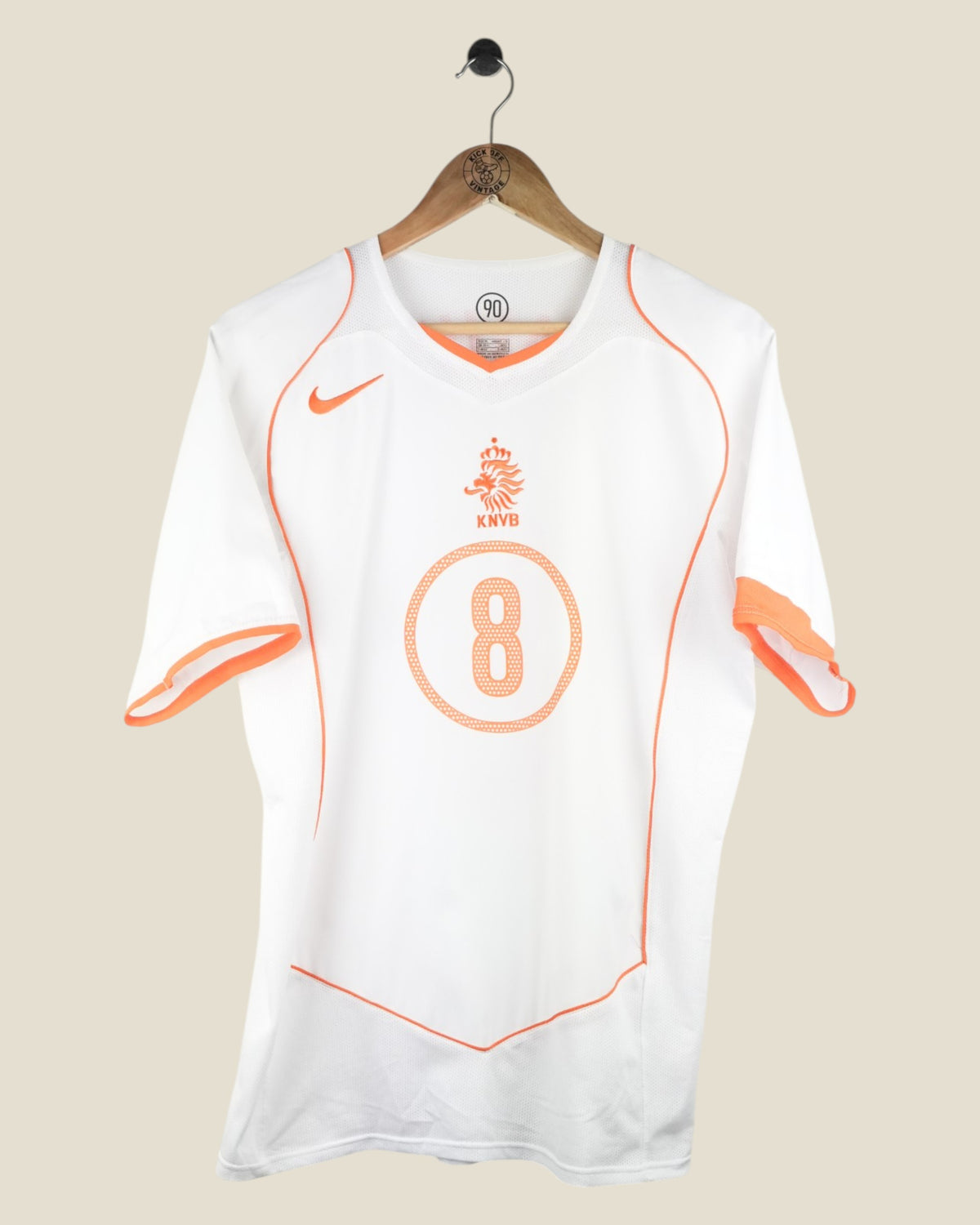 NETHERLANDS 2004 DAVIDS AWAY SHIRT (M) NIKE