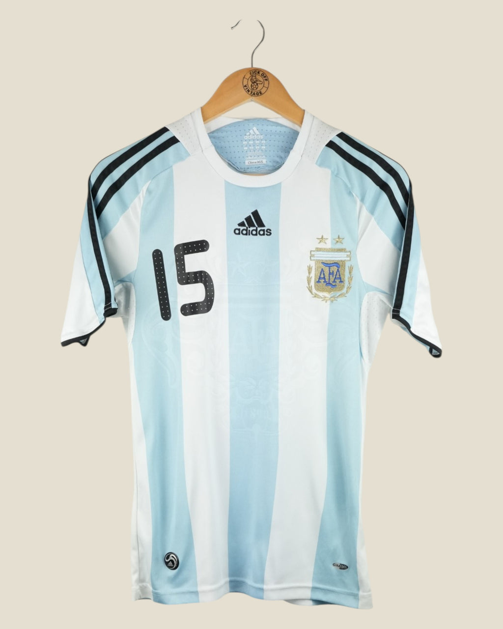 ARGENTINA 2008 MESSI HOME SHIRT (XS) ADIDAS