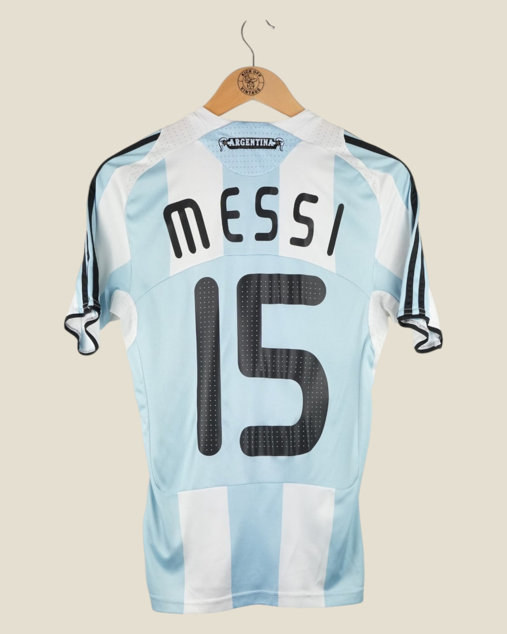 ARGENTINA 2008 MESSI HOME SHIRT (XS) ADIDAS