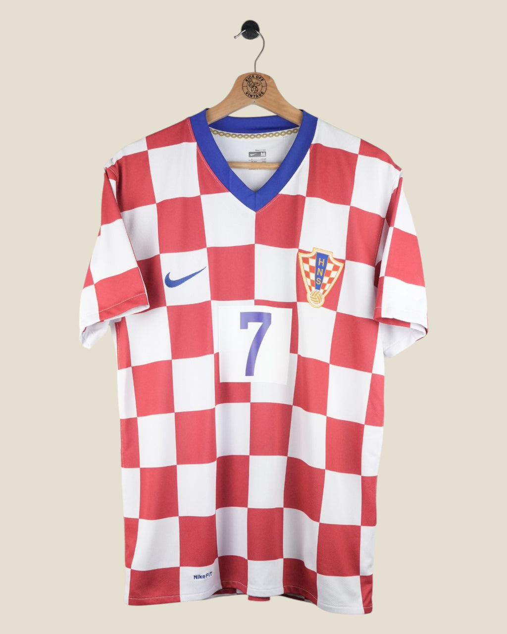 CROATIA 2008 RAKITIC HOME SHIRT (M) NIKE