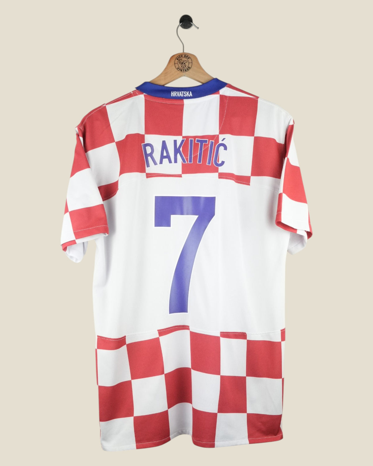 CROATIA 2008 RAKITIC HOME SHIRT (M) NIKE