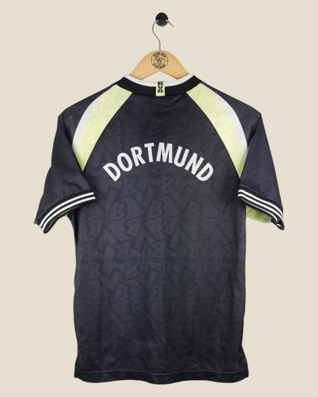 BORUSSIA DORTMUND 1995/96 AWAY SHIRT (KIDS L) NIKE