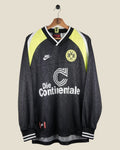 BORUSSIA DORTMUND 1995/96 AWAY SHIRT L/S (M) NIKE