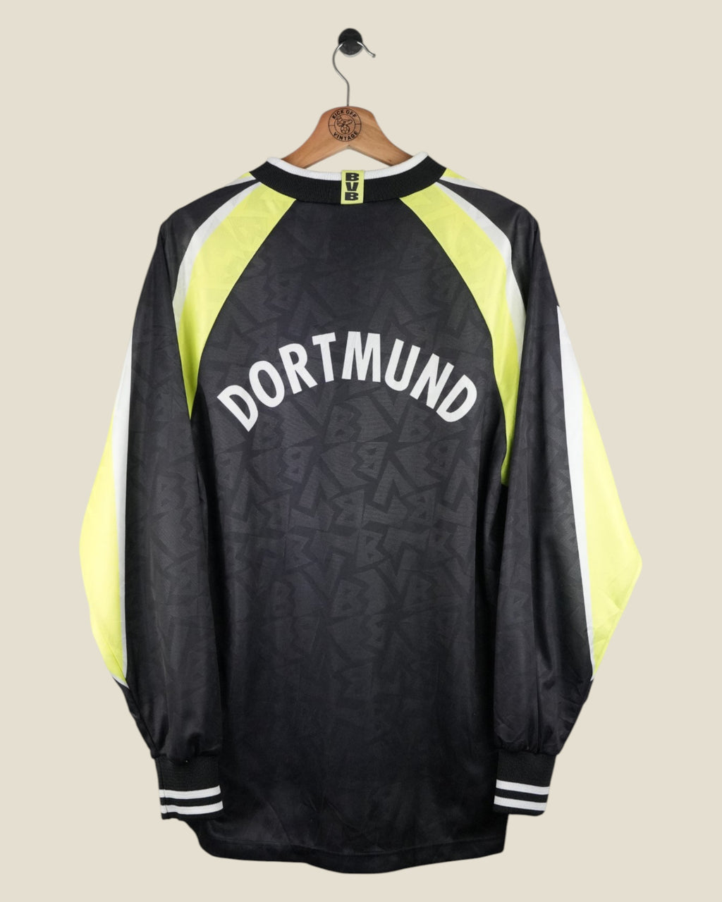 BORUSSIA DORTMUND 1995/96 AWAY SHIRT L/S (M) NIKE