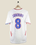 OLYMPIQUE LYON 2006/07 JUNINHO HOME SHIRT (M) UMBRO