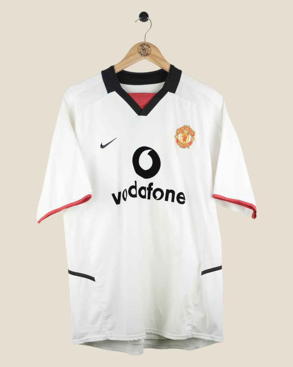 MANCHESTER UNITED 2002/03 BECKHAM AWAY SHIRT (L) NIKE