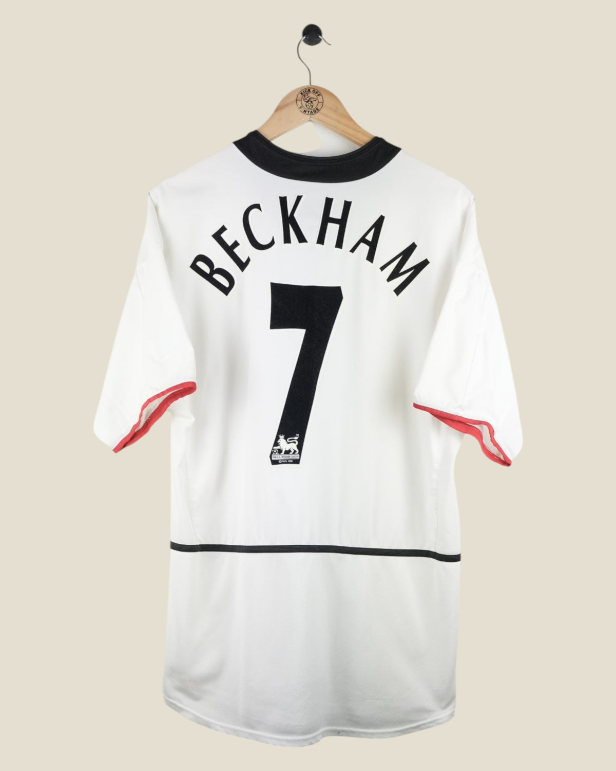 MANCHESTER UNITED 2002/03 BECKHAM AWAY SHIRT (L) NIKE