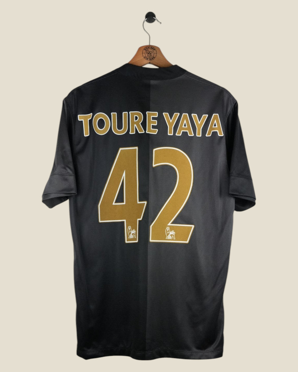 MANCHESTER CITY 2013/14 YAYA TOURE AWAY SHIRT (M) NIKE