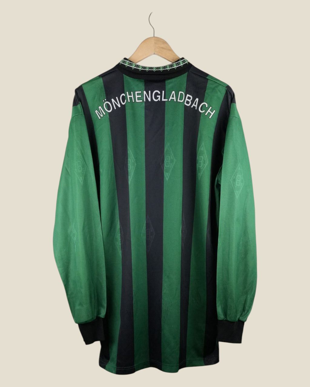 BORUSSIA MONCHENGLADBACH 1995/96 AWAY SHIRT L/S (L) REEBOK