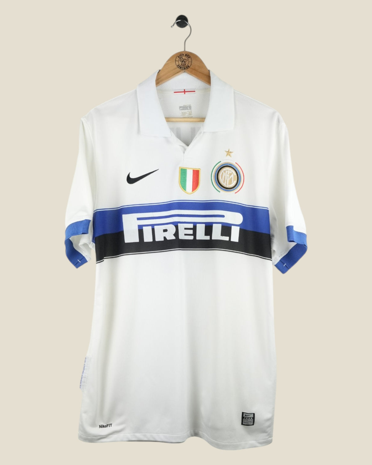 INTER MILAN 2009/10 SNEIJDER AWAY SHIRT (L) NIKE